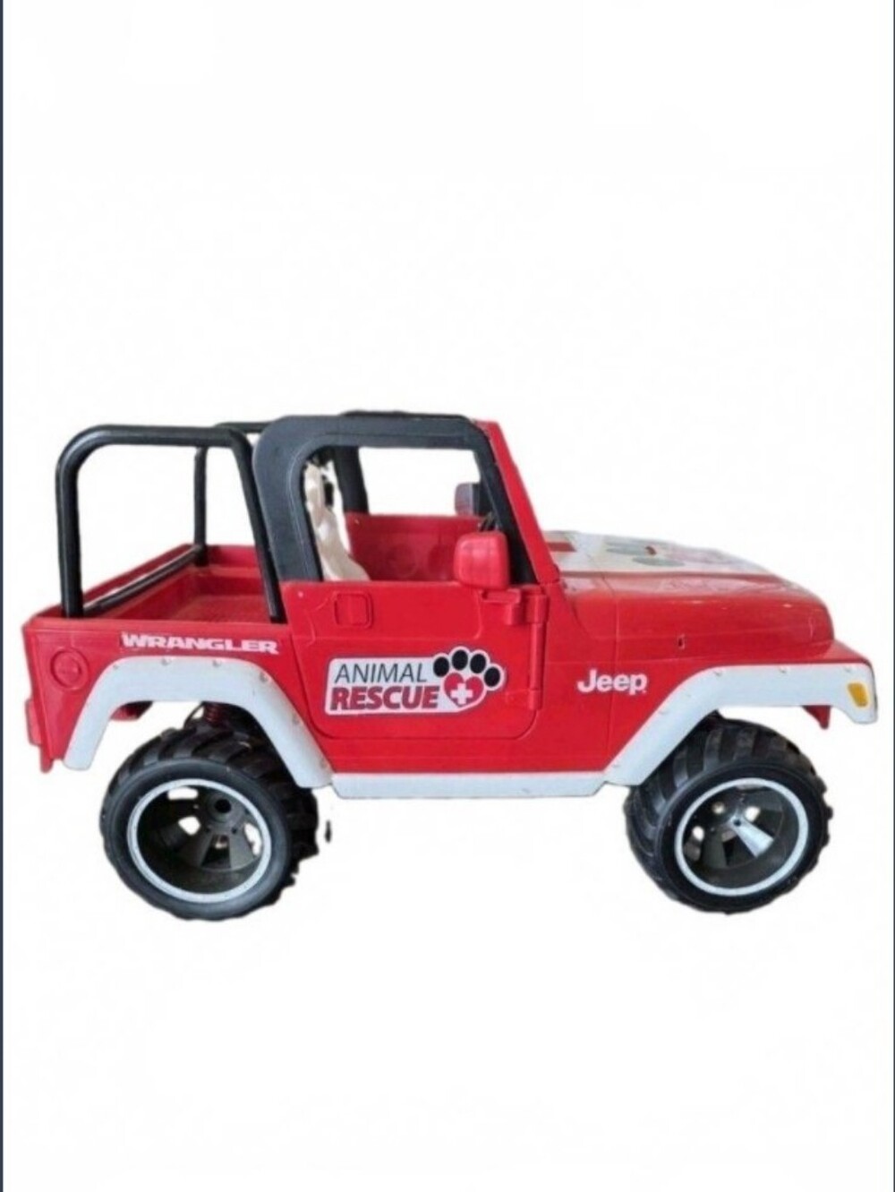 American Girl Doll 18" My Life As Remote Control Wrangler Animal Rescue Jeep Red